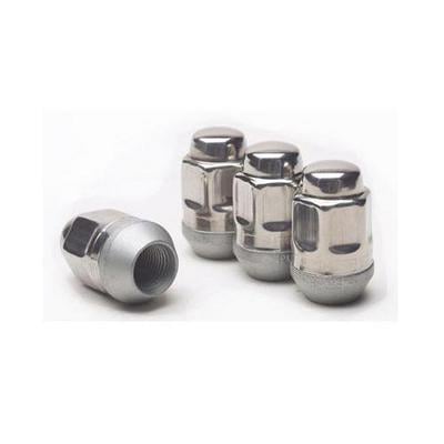 Gorilla Automotive 1/2 Inch-4 Stainless Steel Lug Nut Pack (Stainless Steel) - 91187SS